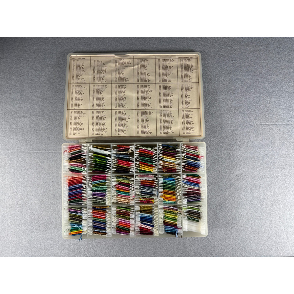 Craftways Color Your World Floss Thread Cross Stitch Needlepoint 290+ Colors
